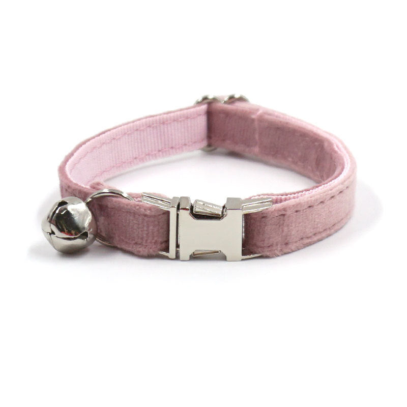 Pettns | Velvet Pet Collar with Optional Engraving for Cats and Small Dogs