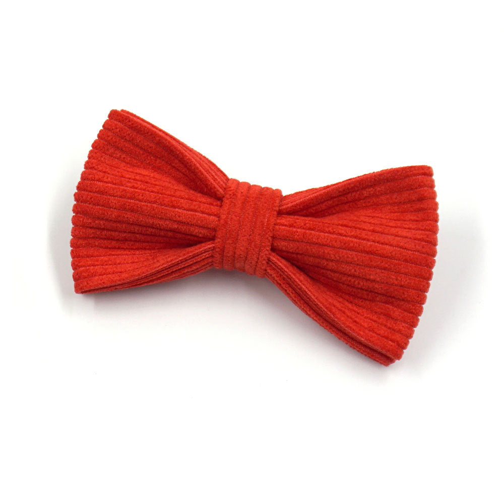 Pumpkin Red Velvet Pet Collar Leash Bow Cross-Border Etsy Amazon Dog Collar Leash