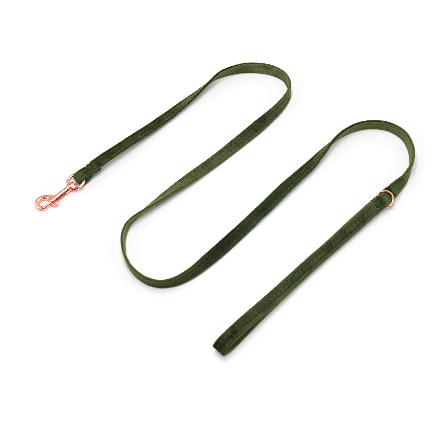 Cross-Border Pet Supplies Dropshipping Laser Engraving Cat Collar Army Green Velvet Pet Cat Bell Collar