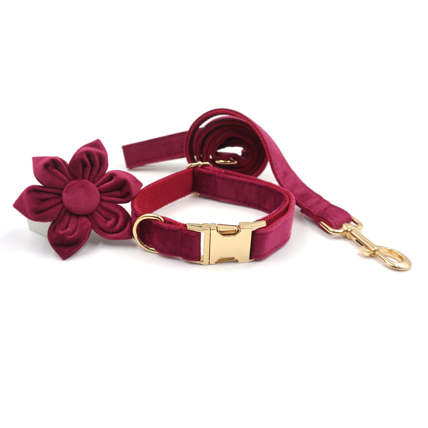 Velvet Pet Collar Lettering Velvet Flower Dog Collar Leash Bow Set Ins Dog Collar
