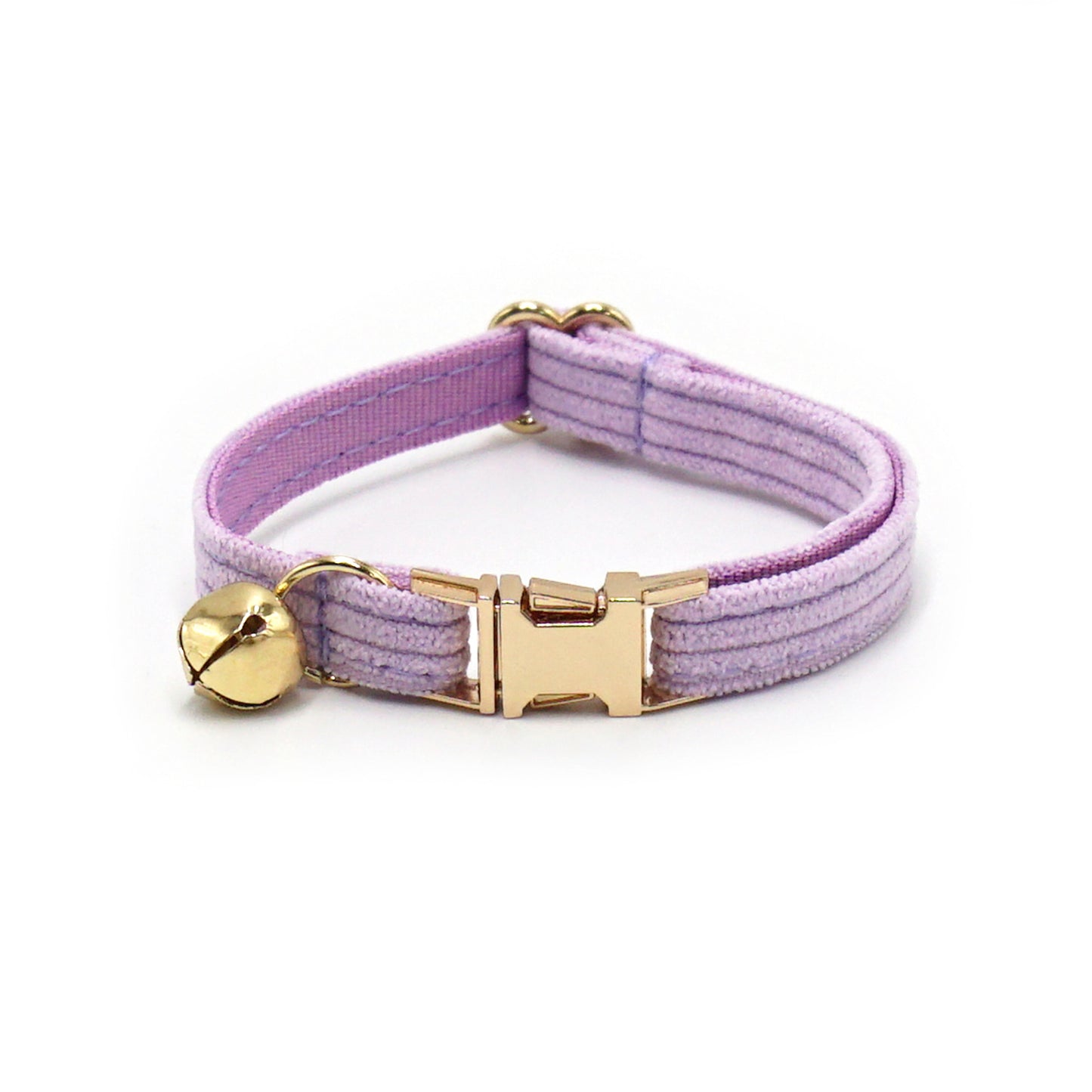 Pettns | Corduroy Cat Collar with Zinc Alloy Buckle, Optional Engraving and Color Options