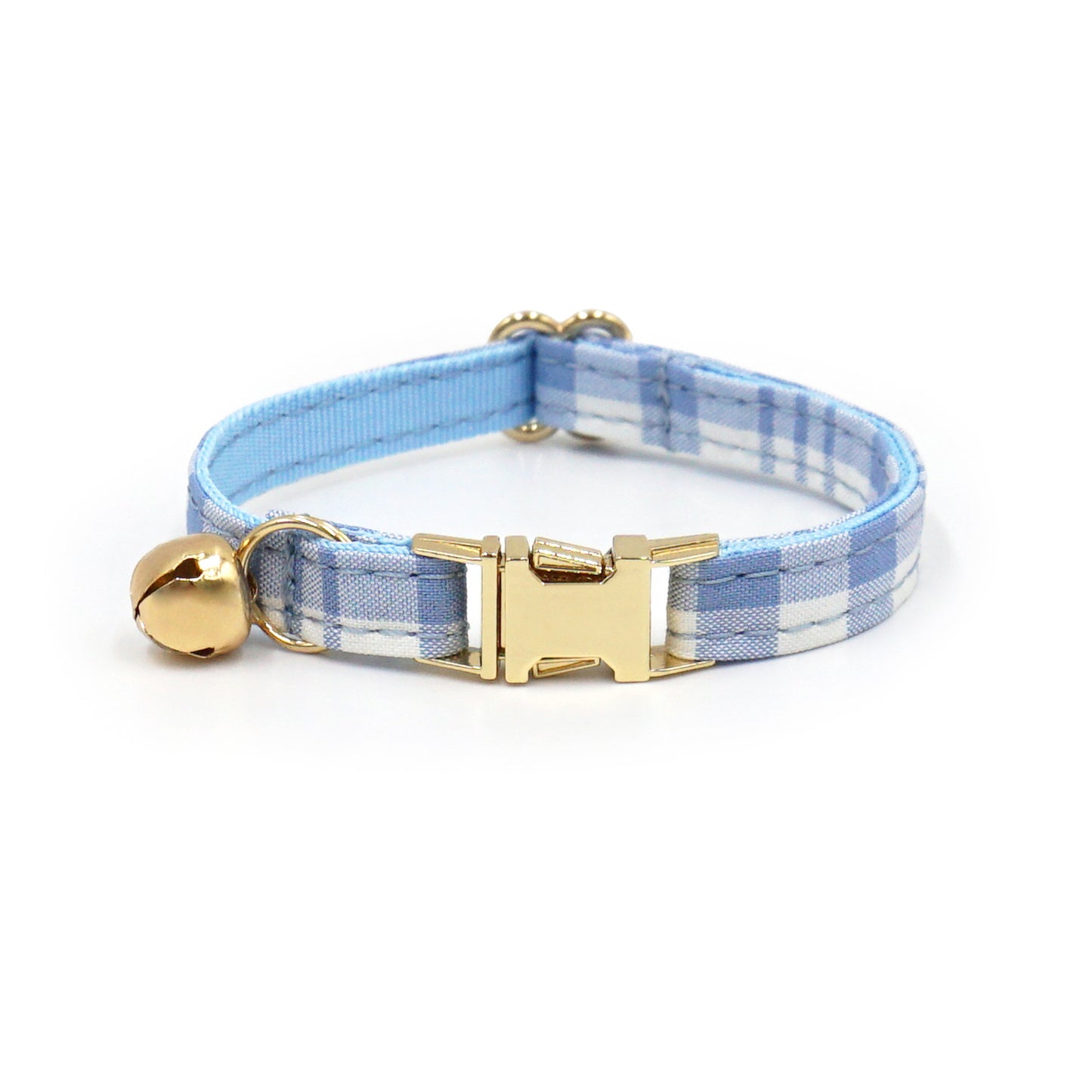 Pettns | Plaid Cat Leash with Matching Engravable Collar for Daily Walks