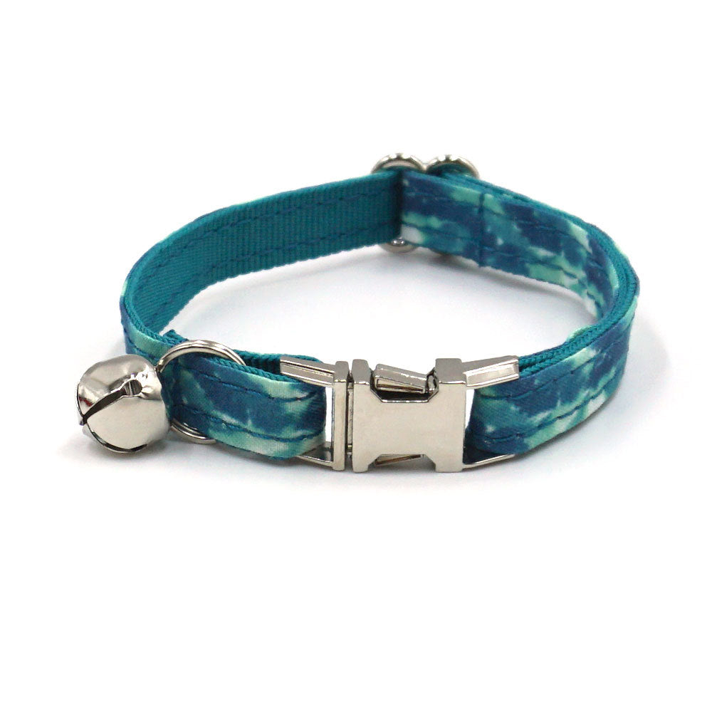 Pettns | Printed Cat Collar with Bell and Optional Engraving for Daily Wear