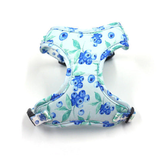 Pettns | Blueberry Pattern Dog Vest Harness for Everyday Outdoor Walks