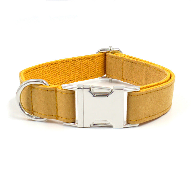 Pettns | Coordinated Dog Collar and Leash Set with Bow Accent for Daily Walks