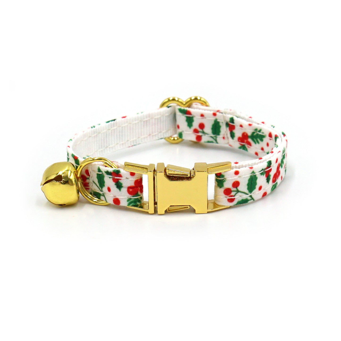New Cross-Border Wholesale Christmas Cat Collar Cute Bell Print Adjustable Laser Engraved Cat Collar