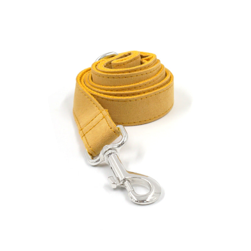 Pettns | Coordinated Dog Collar and Leash Set with Bow Accent for Daily Walks