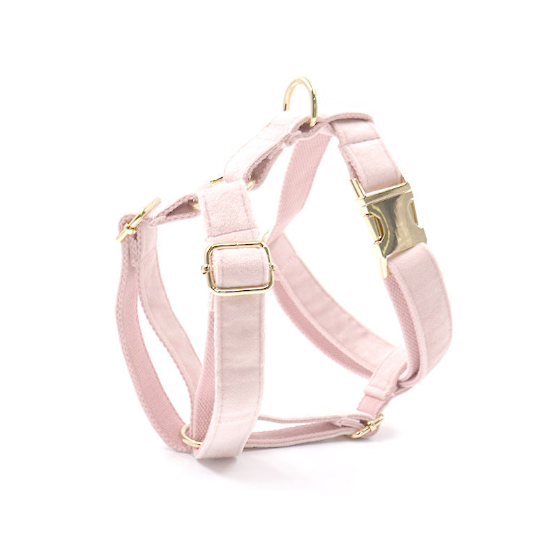 Pettns | Thick Velvet Dog Harness for Everyday Outings and Daily Walks