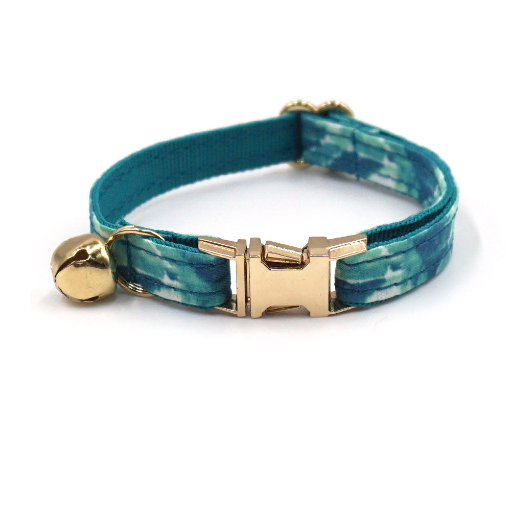 Pettns | Printed Cat Collar with Bell and Optional Engraving for Daily Wear