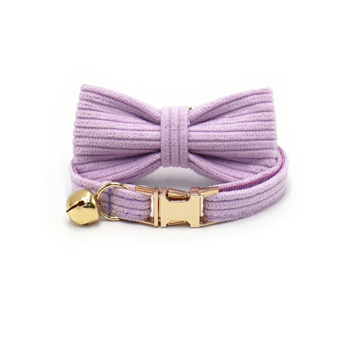 Cross-Border Wholesale Cute Cat Bell Collar, Handsome Cat Bow, Corduroy Cat Collar, Lettering Dropshipping