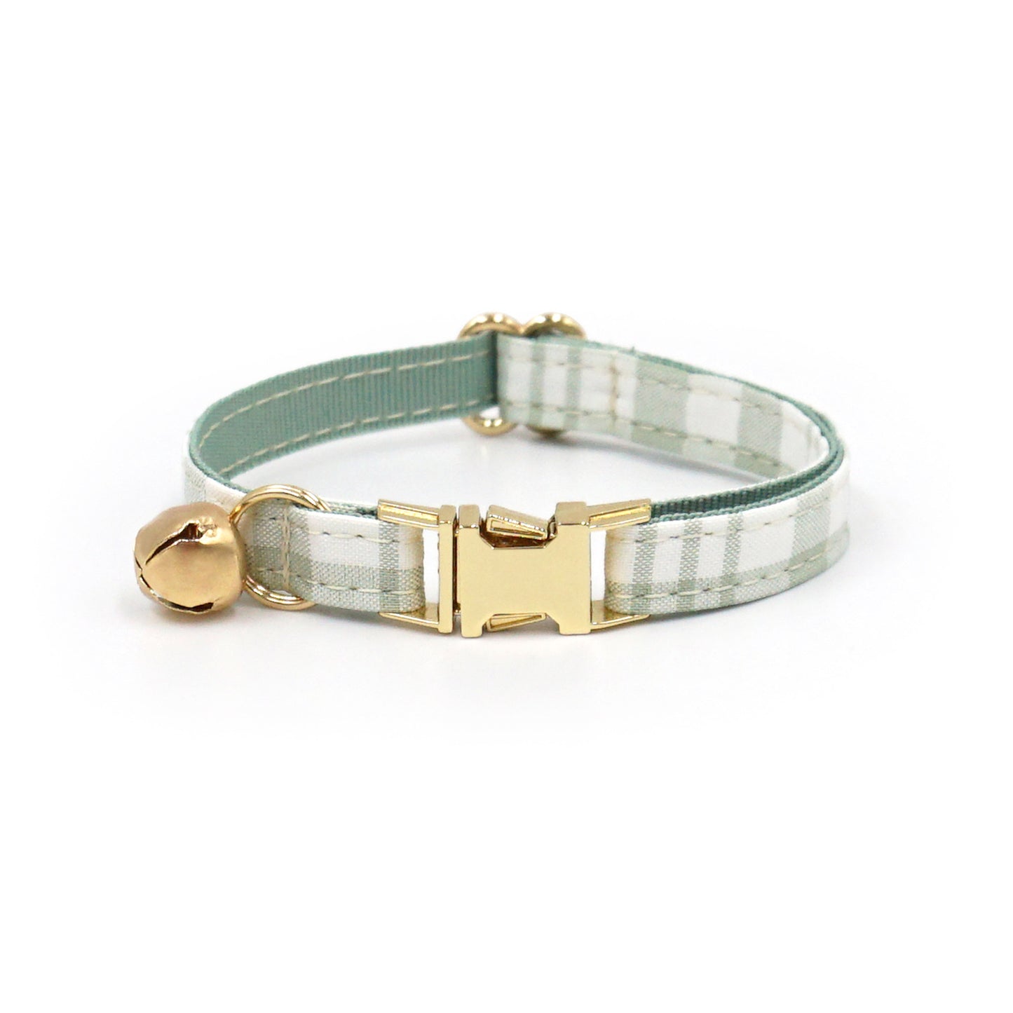 Pettns | Plaid Cat Leash with Matching Engravable Collar for Daily Walks